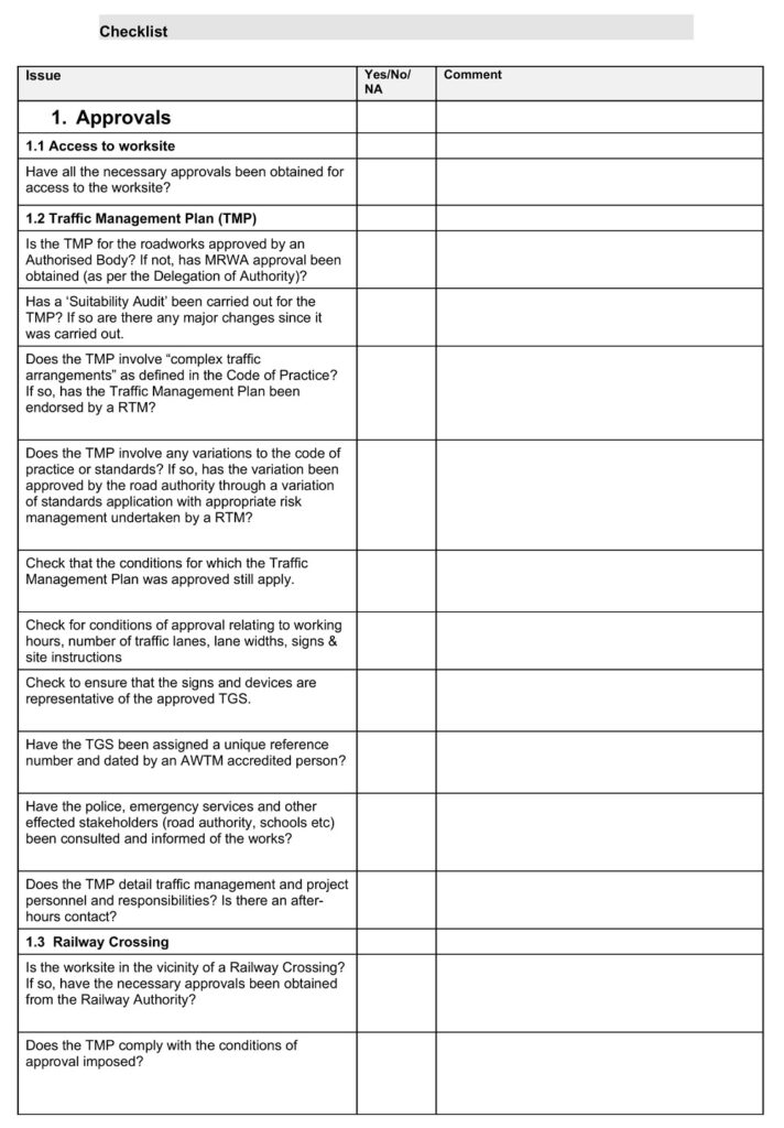 18 Free Fillable Night Audit Checklist Templates Printable PDF