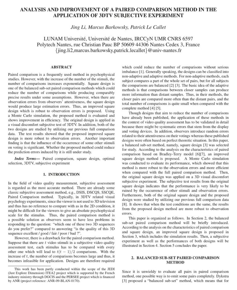 25+ Free Paired Comparison Analysis Templates - Sample PDF, DOC ...