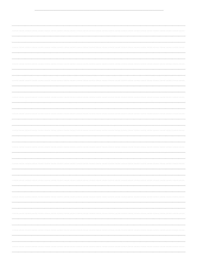 30+ Free Printable Notebook Paper (PDF for Printing) » American Templates