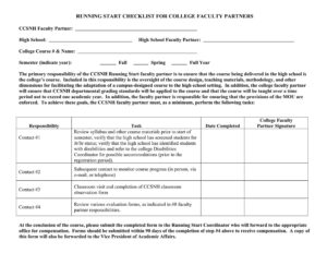 36+ Free Printable College Checklist Templates - PDF, Word » American ...