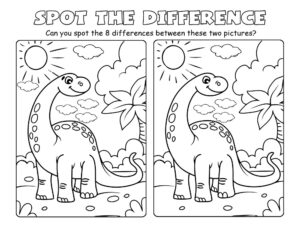 32+ Free Spot the Difference Worksheet Templates - PDF » American Templates