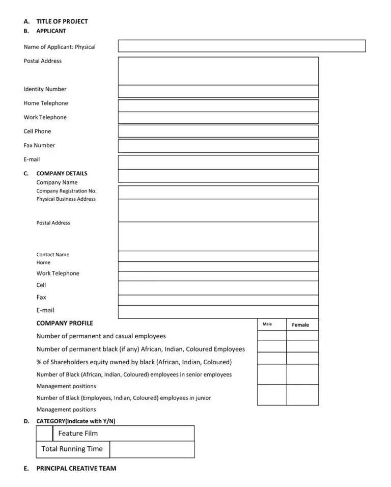 22 free sample documentary film budget templates pdf word