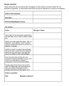 32+ Free Shift Change Checklist Templates - Printable PDF, Word ...