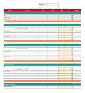 20+ Free Catering Budget Templates - Printable PDF, Excel » American ...