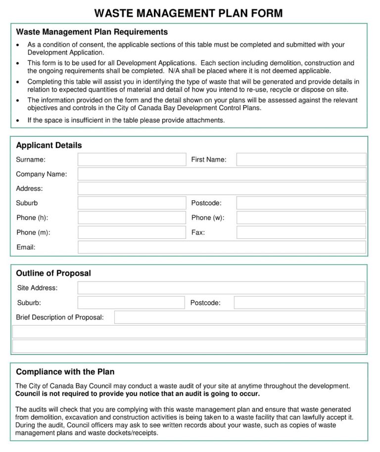 Free Printable Food Waste Log Sheet Templates Pdf Ms Word