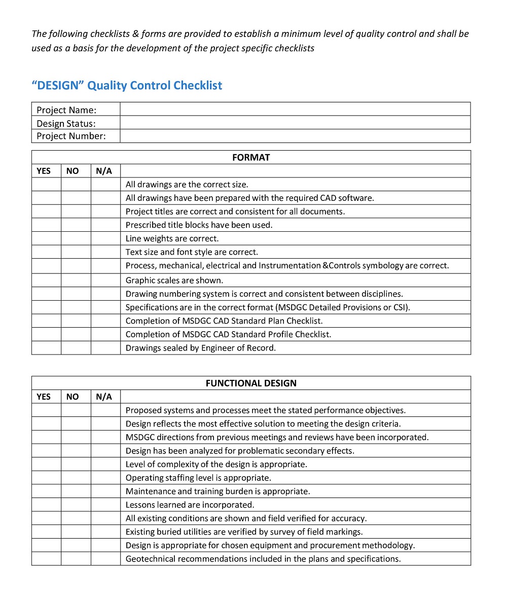 30+ Free Simple Quality Control Plan Templates (PDF, Word) » American ...