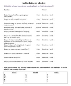 42+ Free Food Budget Templates - PDF, MS Excel Sample » American Templates