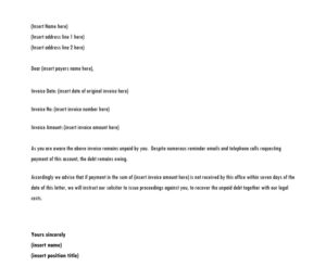 30+ Free Demand Letter Templates » American Templates
