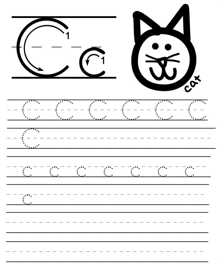 Free A-Z Alphabet Letter Tracing Worksheets - Printable PDF » American ...