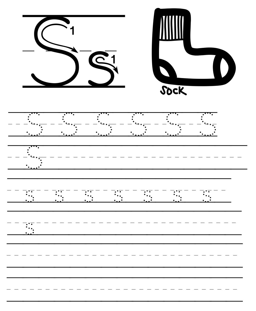 Letter Tracing S