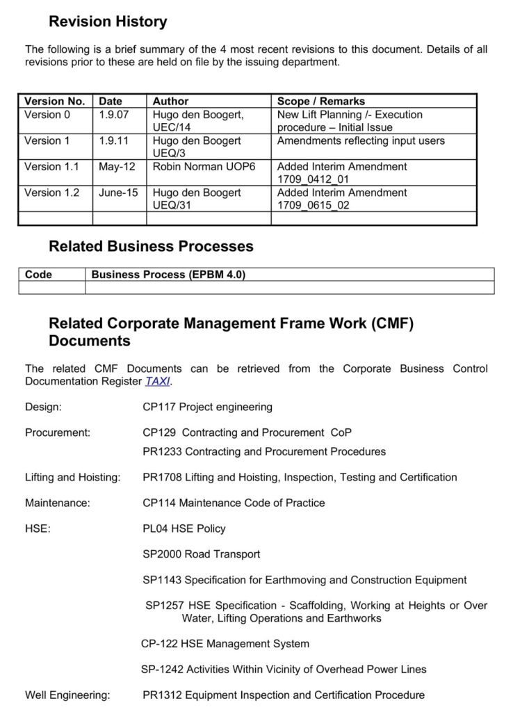 24+ Free Lifting Equipment Register Templates (MS Excel, PDF