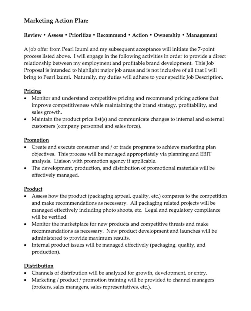 35+ Free Simple Job Proposal Templates - MS Word, PDF » American Templates