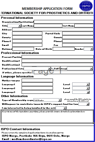 Memebership Application Form 04