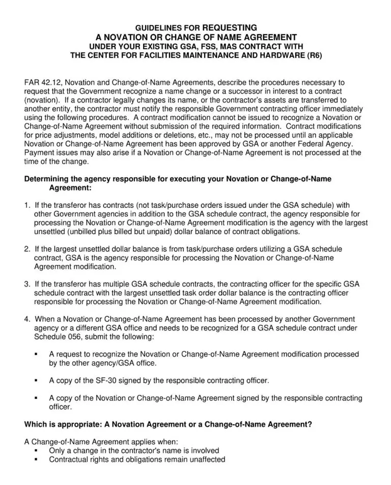 18 Free Sample Novation Agreement Templates PDF American Templates 18 Free Sample Novation Agreement Templates PDF American Templates