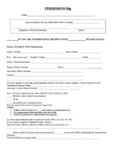 20+ Blank Slip Templates - Free Printable Sample » American Templates