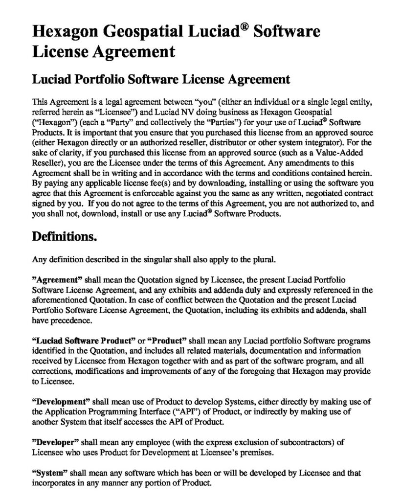 38+ Free Software License Agreement Examples & Templates (PDF, Word ...
