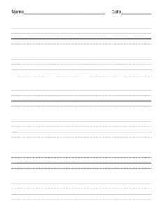 30+ Free Printable Notebook Paper (PDF for Printing) » American Templates