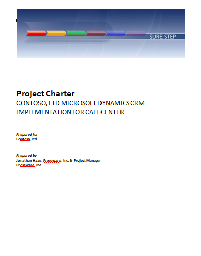 Project Charter Template 11