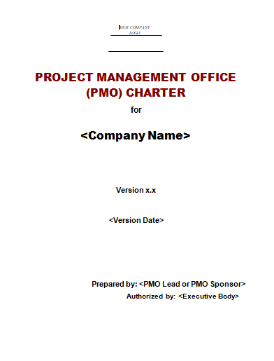 Project Charter Template 12