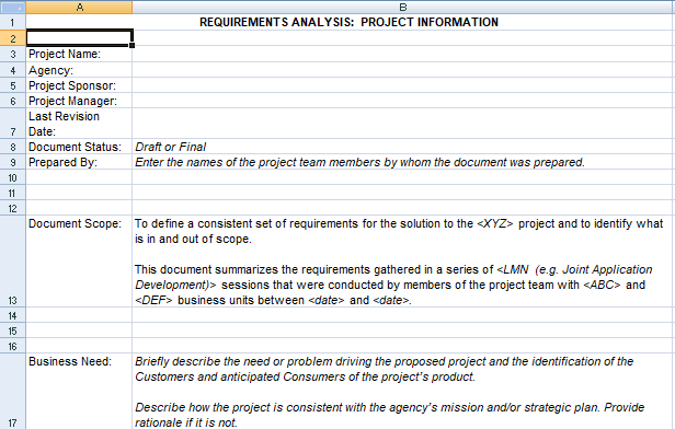 Project-Requirements-Analysis