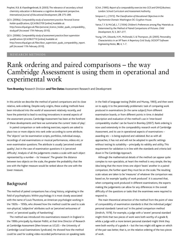 25+ Free Paired Comparison Analysis Templates - Sample PDF, DOC ...