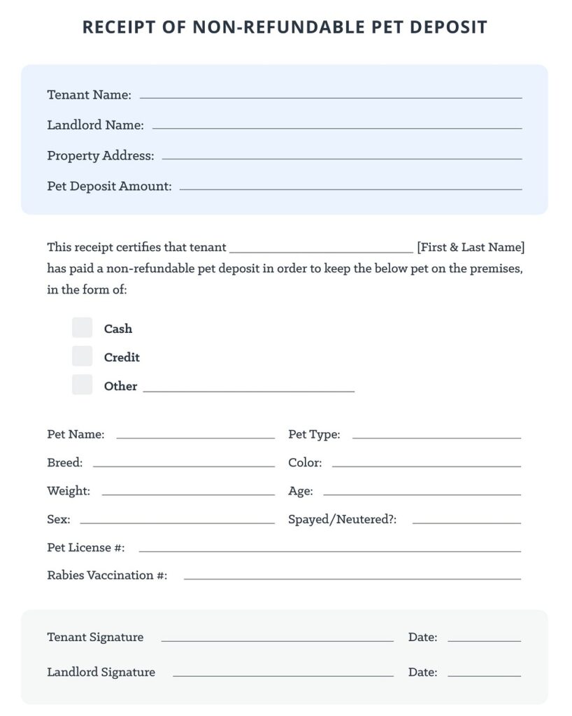 22 Free Non Refundable Deposit Agreement Templates Pdf Doc American Templates 1353