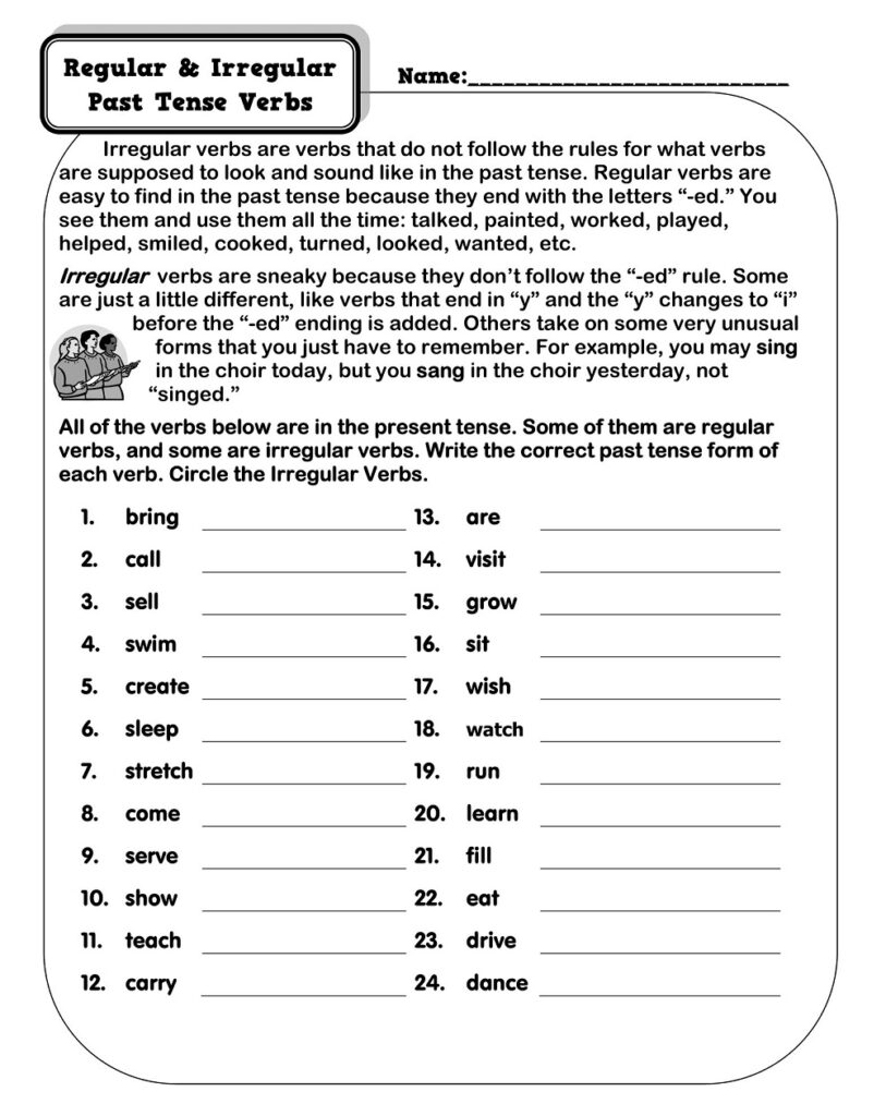 20-printable-regular-and-irregular-verbs-worksheets-free-pdf-word