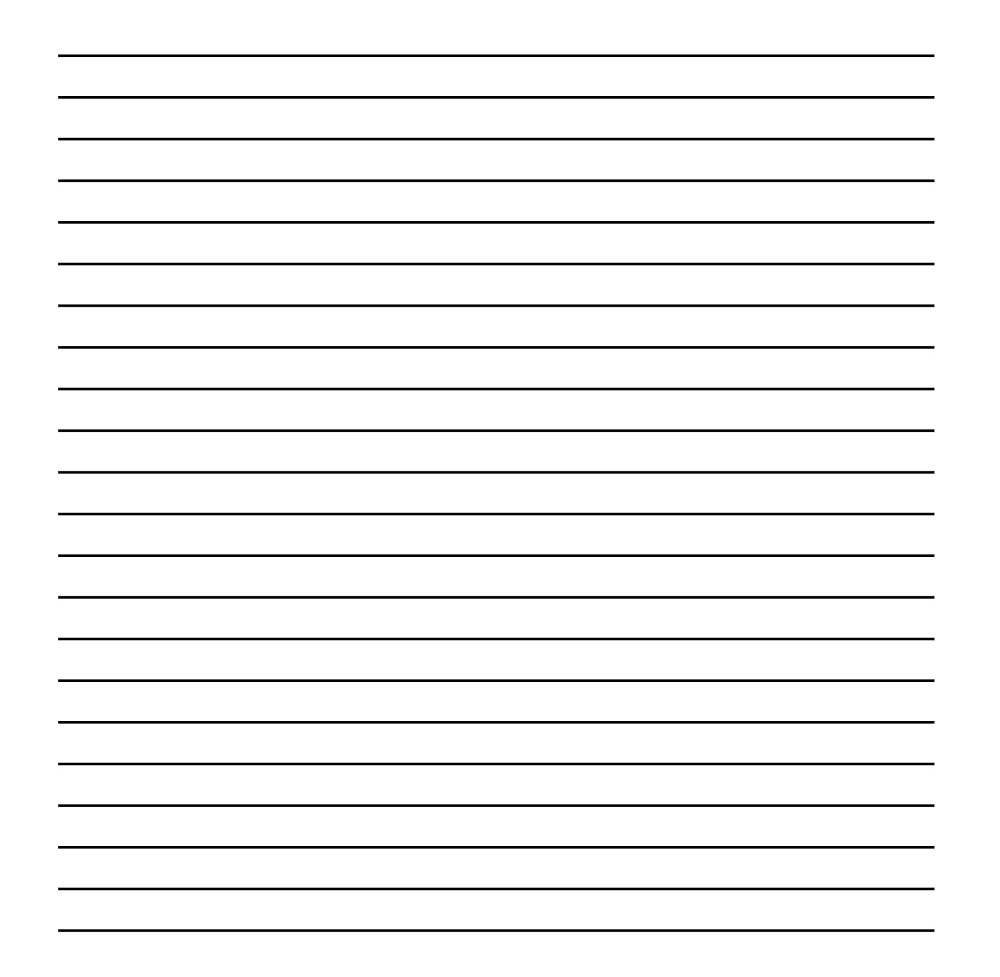 Rows Lined Paper Template