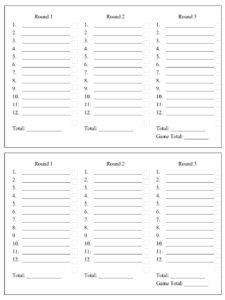 25+ Scattergories Lists - Free Printable PDF (Updated 2023) » American ...