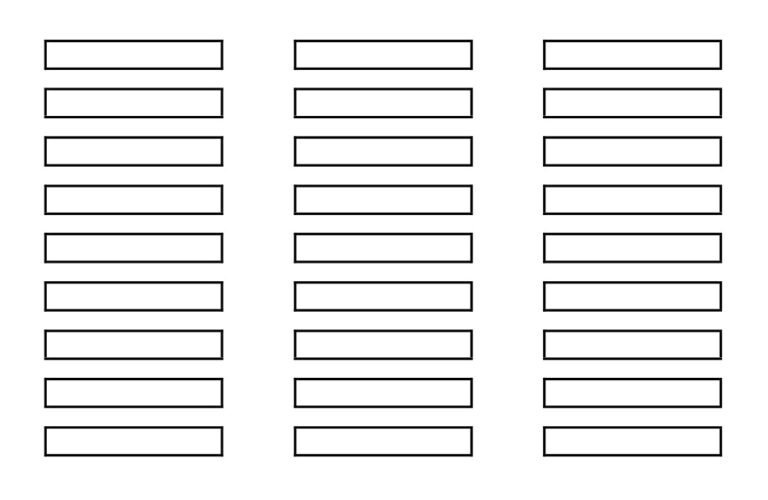 25+ Free Printable Columns and Rows (PDF Templates) » American Templates
