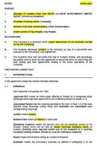 30+ Free Shareholder Agreement Template Format (PDF, Word) » American ...