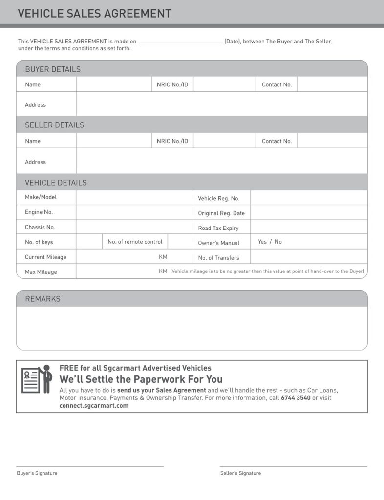 26+ Free Simple Vehicle Deposit Agreement Templates (PDF, Word ...