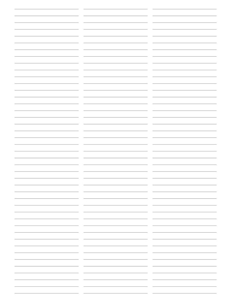 30+ Free Printable Notebook Paper (PDF for Printing) » American Templates