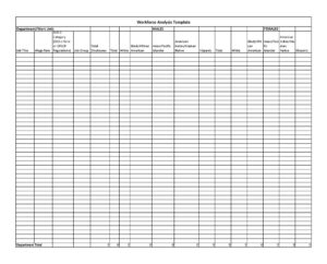 30+ Free Simple Workforce Analysis Templates (PDF, Doc) » American ...