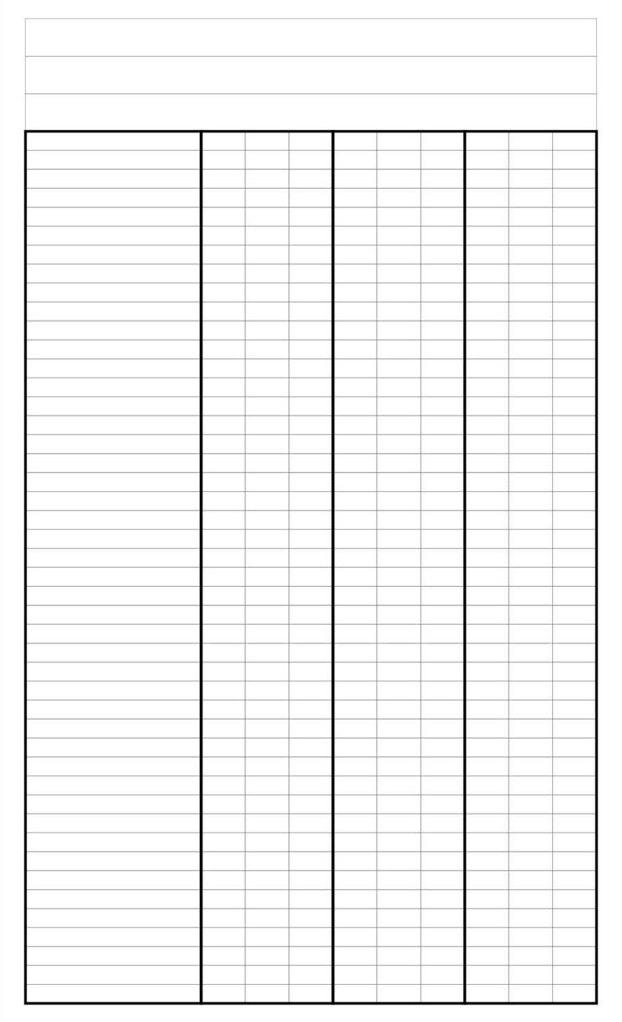4 Column Chart With Lines