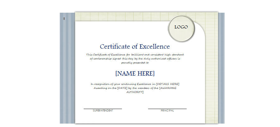 Certificate of Excellence 16