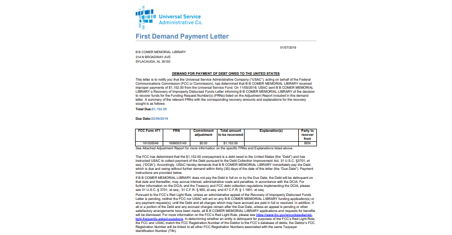 Demand Letter For Payment Letter 06