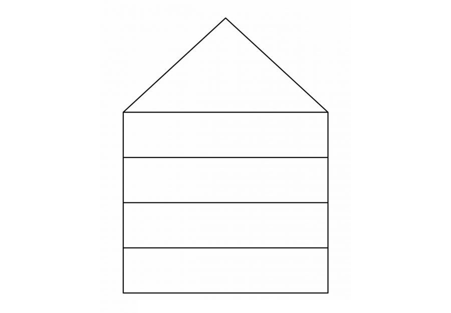 House Chart with Four Rows