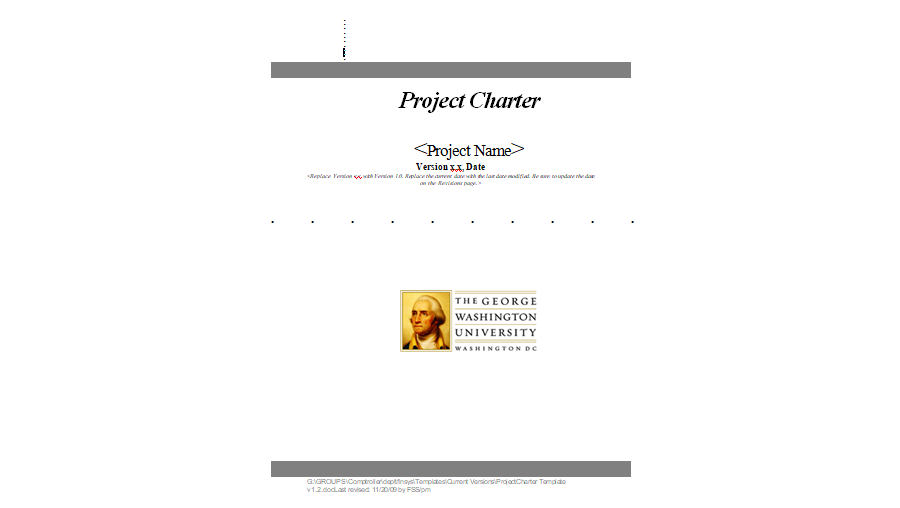 Project Charter Template 08