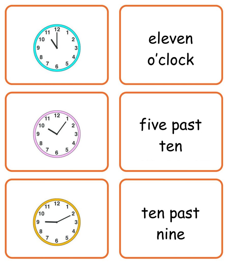 Time Flashcards