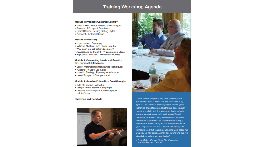 Training Workshop Agenda Format